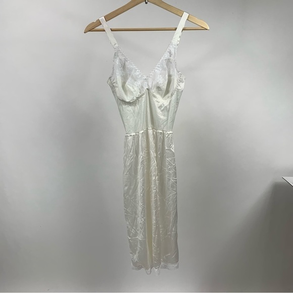 Vintage Lingerie Slip Bustier Lace Adjustable Madonna Like a Virgin Sexy Dress S - Picture 2 of 8